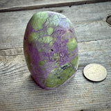 Stichtite with Serpentine Atlantisite Freeform – Barberton South Africa Home & Living > Home Decor > Rocks & Geodes