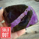 Stichtite with Serpentine Atlantisite Freeform – Barberton South Africa Home & Living > Home Decor > Rocks & Geodes