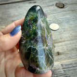 Stichtite with Serpentine Atlantisite Freeform – Barberton South Africa Home & Living > Home Decor > Rocks & Geodes