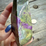Stichtite with Serpentine Atlantisite Freeform – Barberton South Africa Home & Living > Home Decor > Rocks & Geodes