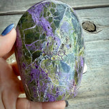 Stichtite with Serpentine Atlantisite Freeform – Barberton South Africa Home & Living > Home Decor > Rocks & Geodes