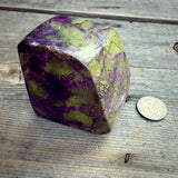 Stichtite with Serpentine Freeform – Barberton South Africa Home & Living > Home Decor > Rocks & Geodes