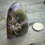 Stichtite with Serpentine Atlantisite Freeform – Barberton South Africa Home & Living > Home Decor > Rocks & Geodes