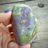 Stichtite with Serpentine Atlantisite Freeform – Barberton South Africa Home & Living > Home Decor > Rocks & Geodes