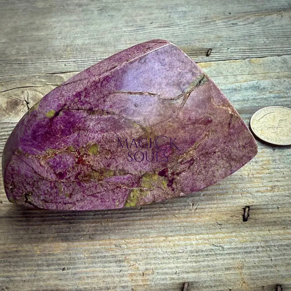 Stichtite with Serpentine Atlantisite Freeform – Barberton South Africa Home & Living > Home Decor > Rocks & Geodes