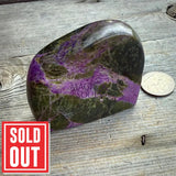 Stichtite with Serpentine Atlantisite Freeform – Barberton South Africa Home & Living > Home Decor > Rocks & Geodes