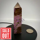 Stichtite with Serpentine Atlantisite Towers – Barberton South Africa Home & Living > Home Decor > Rocks & Geodes