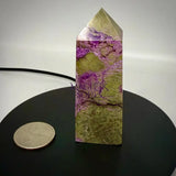 Stichtite with Serpentine Atlantisite Towers – Barberton South Africa Home & Living > Home Decor > Rocks & Geodes