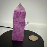 Stichtite with Serpentine Atlantisite Towers – Barberton South Africa Home & Living > Home Decor > Rocks & Geodes