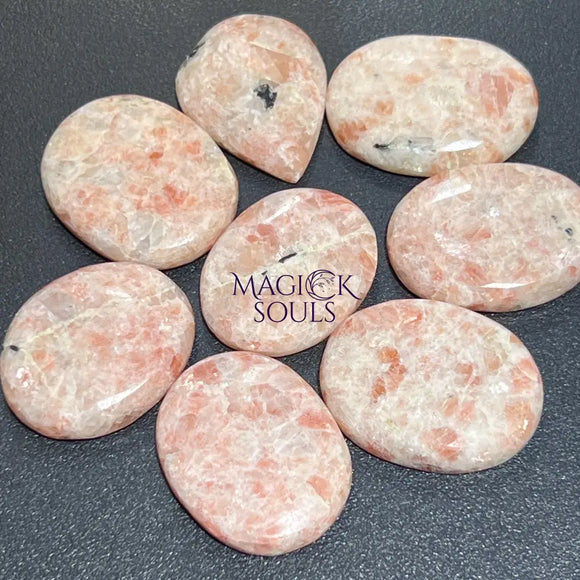 Sunstone Heliolite Cabochons Wholesale Jewelry Necklace Making Supply Craft Supplies & Tools > Beads Gems & Cabochons >