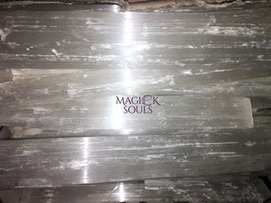 Super Extra Large Selenite Crystal Stick Log (13 15 Inches) Raw Gemstone Decor Supply Wholesale Decor items