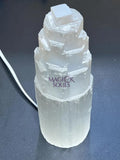 Super Large Selenite Crystal Tower Lamp Standing Display Home & Living > Lighting > Lamps Shades & Bases > Lamps >