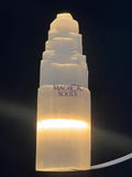 Super Large Selenite Crystal Tower Lamp Standing Display Home & Living > Lighting > Lamps Shades & Bases > Lamps >