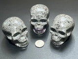 Syenite Skull Carving (UV Reactive)(3 Inches) Gemstone Crystal Home Decor Supply Home & Living > Home Decor > Home