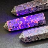 Syenite Standing Point Obelisk Tower (UV Reactive) Carving Gemstone Statue Home Decor Supply Home & Living > Home Decor