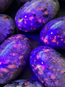 Syenite Tumbled Stones (UV Reactive)(By The Piece or Pound) Wholesale Home & Living > Home Decor > Home Accents > Rocks