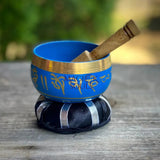 Tibetan Singing Bowl with Striker and Cushion - Magick Souls