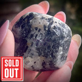 Tourmalated Quartz Tumble - Magick Souls