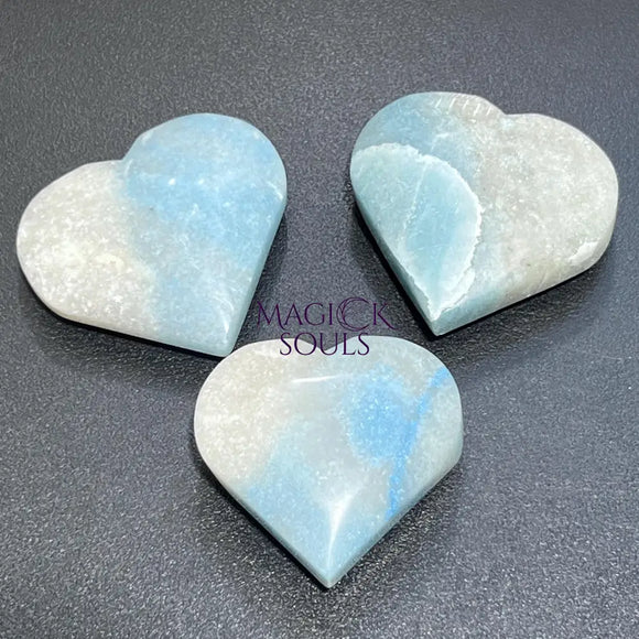 Trolleite Heart Gemstone Decor Carving Supply Home & Living > Home Decor > Home Accents > Rocks & Geodes