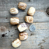 Tumbled Chocolate Root Beer Calcite UV Reactive - Magick Souls