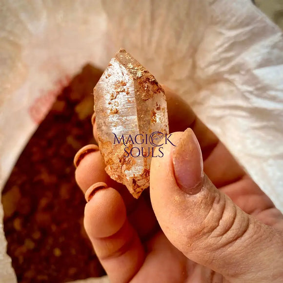 Unmined Arkansas Clear Quartz Crystals Magick Souls