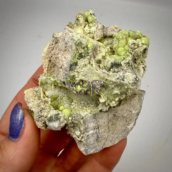 Wavellite – Mauldin Mountain Arkansas USA Rocks & Fossils