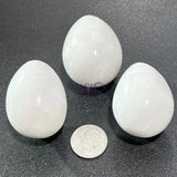 White Agate Crystal Egg Carving Wholesale Gemstone Decor Supply Home & Living > Home Decor > Home Accents > Rocks &