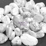 White Howlite Tumbled Stones (By The Piece Or Pound) Wholesale Home & Living > Home Decor > Home Accents > Rocks &