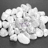White Howlite Tumbled Stones (By The Piece Or Pound) Wholesale Home & Living > Home Decor > Home Accents > Rocks &