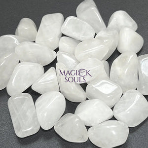 White Quartz Crystal Tumbled Stones (By The Piece or Pound) Wholesale Home & Living > Home Decor > Home Accents > Rocks