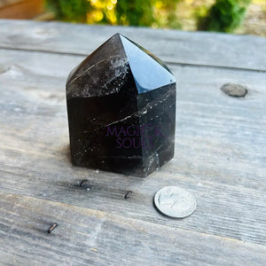 XL Smoky Quartz Crystal Tower - Magick Souls