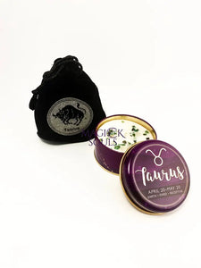 Zodiac Birthstone Crystal Candle Gift Set - Magick Souls