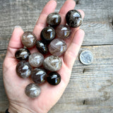 RARE Tumbled Black Rose Quartz