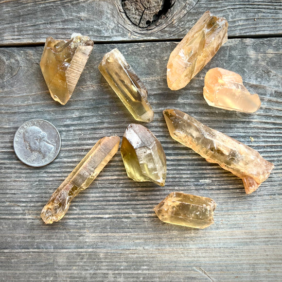 100% Genuine Natural Citrine Point