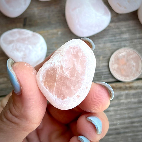 Rose Quartz Seer Stone Emma Egg