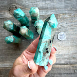 Amazonite Crystal Tower Point